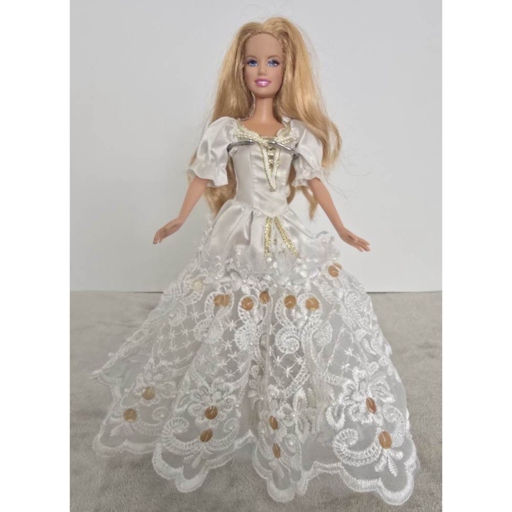 Barbie The Island Princess Rosella Royal Wedding *added‎ dress layer